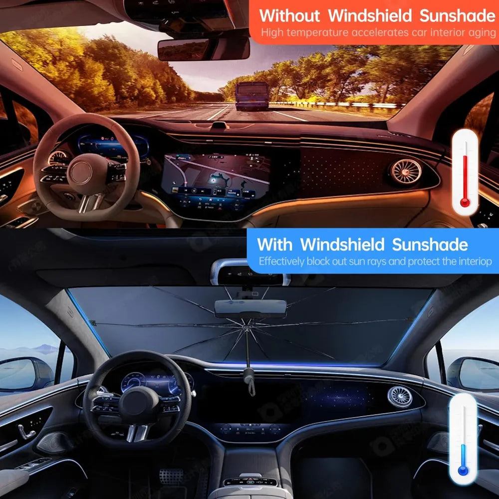SunShift Automatic Retractable Car Sunshade