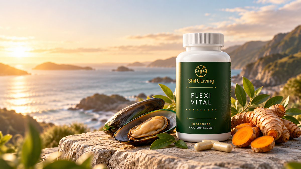 Flexi Vital — Powerful support for your joints and connective tissue. With vitamin C and manganese.
