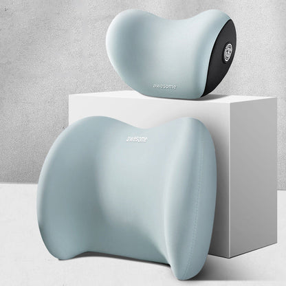 Car Headrest Neck and Waist Pillow