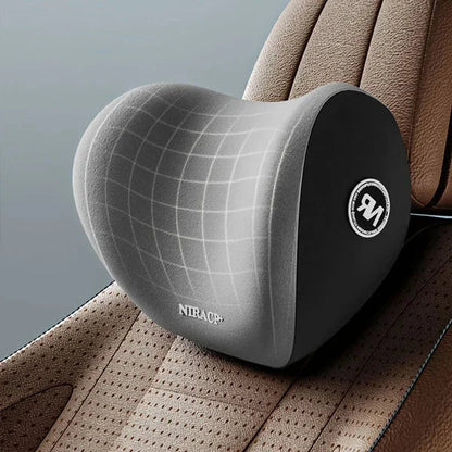 Car Headrest Neck and Waist Pillow