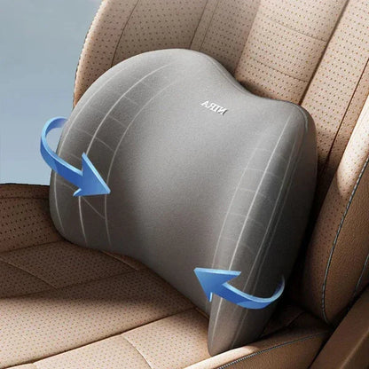 Car Headrest Neck and Waist Pillow