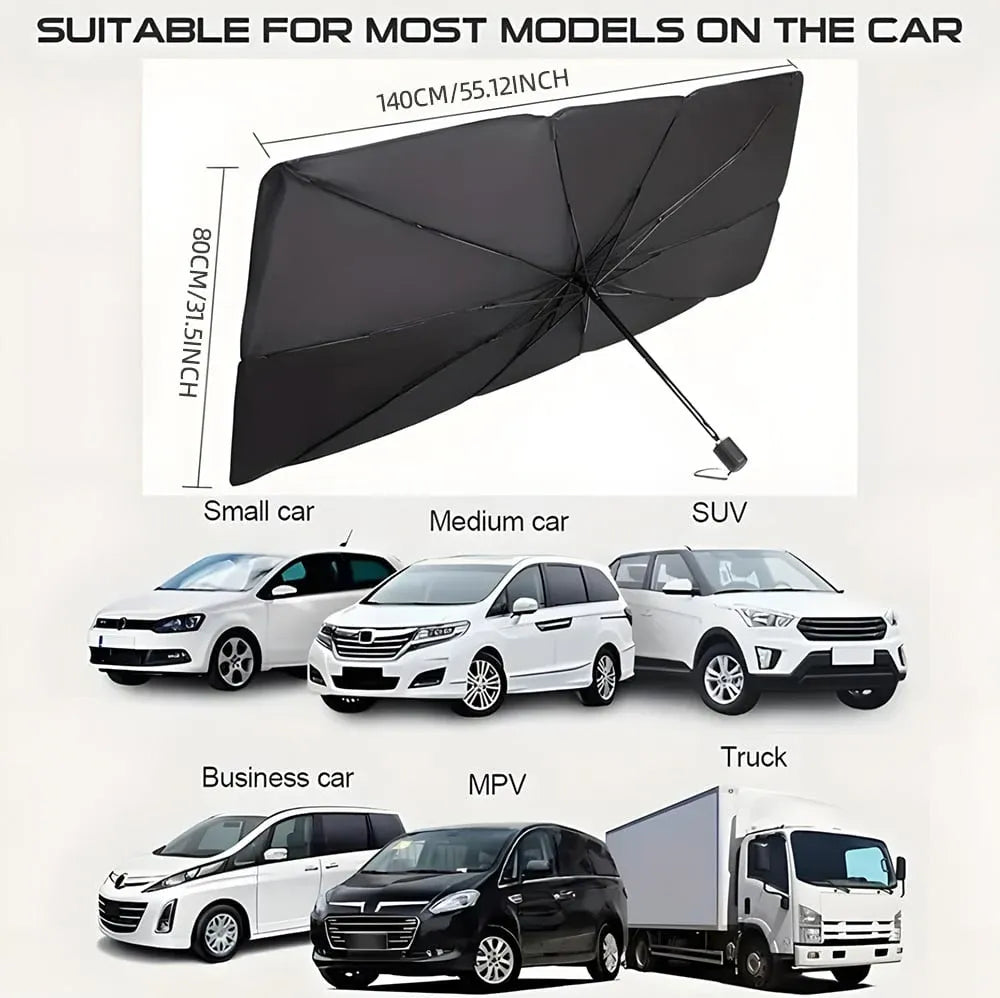 SunShift Automatic Retractable Car Sunshade